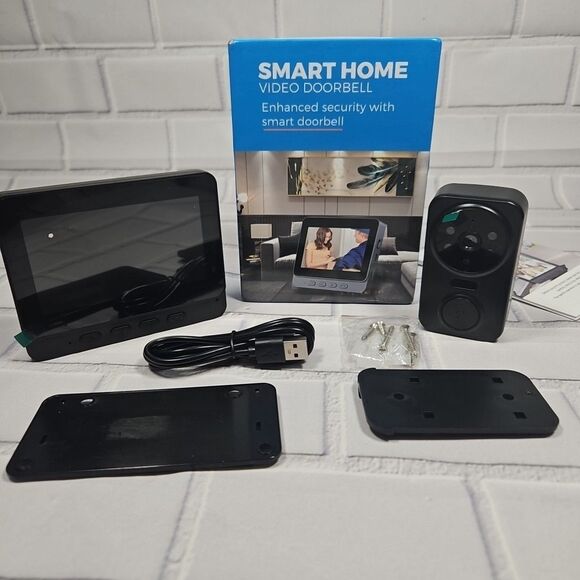 SMART HOME Wireless Video Doorbell - Picture 2 of 7